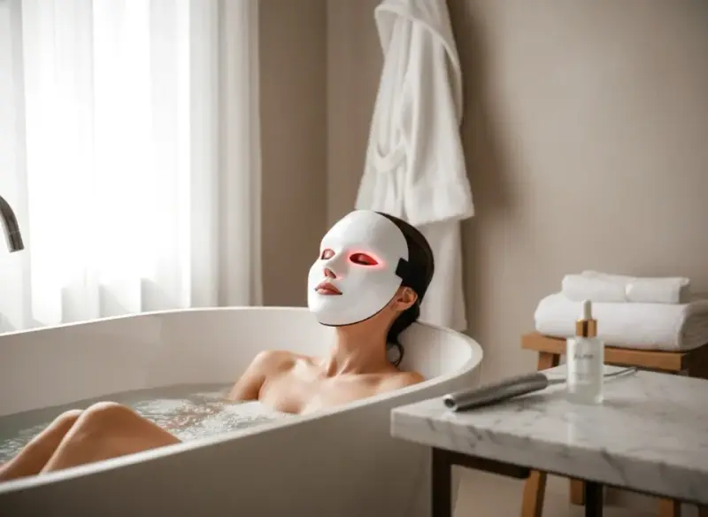 Beauty-tech w domu: przewodnik po maskach LED, mikroprądach i gadżetach high-tech.