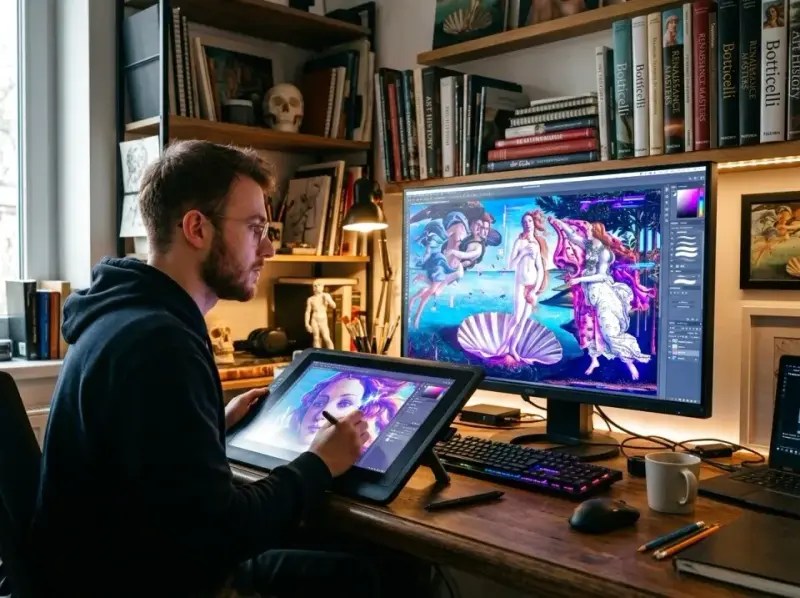 Memy ze sztuką klasyczną w kulturze cyfrowej