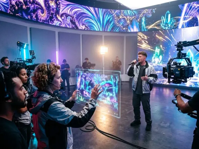 AI w teledyskach: nowa era wizualizacji muzycznych