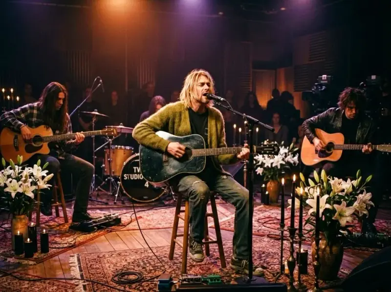 Nirvana MTV Unplugged. Kulisy legendarnego koncertu.
