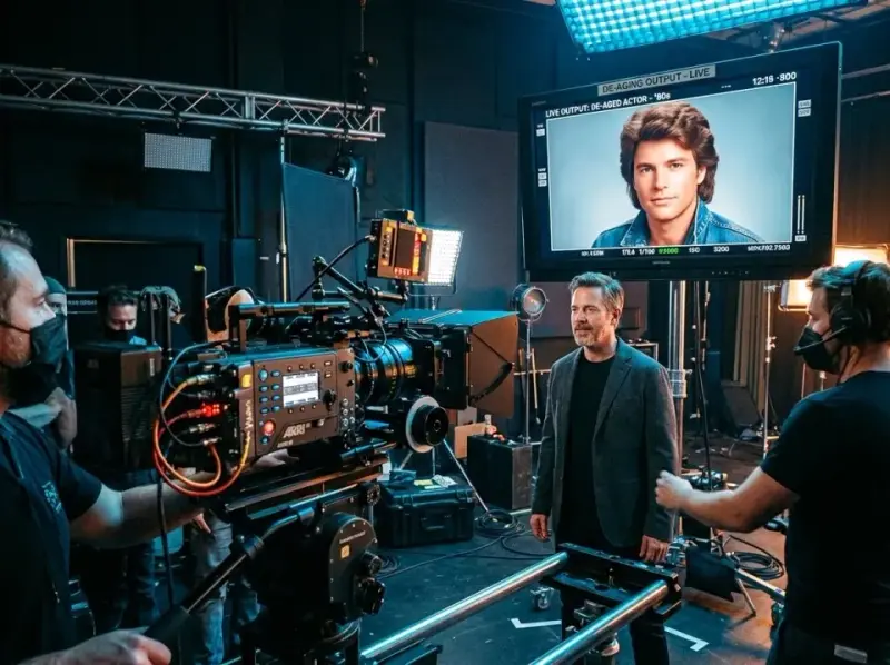 De-aging i deepfake: jak AI odmładza aktorów w kinie?