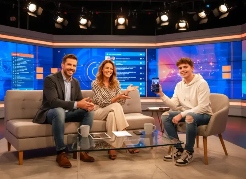 Telewizja śniadaniowa w erze TikToka. Jak trendy z social mediów kształtują tematy porannych programów