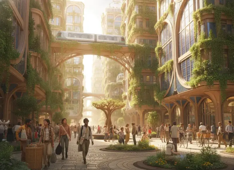 Solarpunk i Lunarpunk - poznaj internetowe subkultury, które projektują przyszłość.