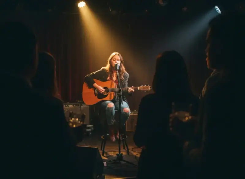 Konkursy talentów a festiwale showcase'owe. Poznaj różnice i dowiedz się, co naprawdę buduje karierę.