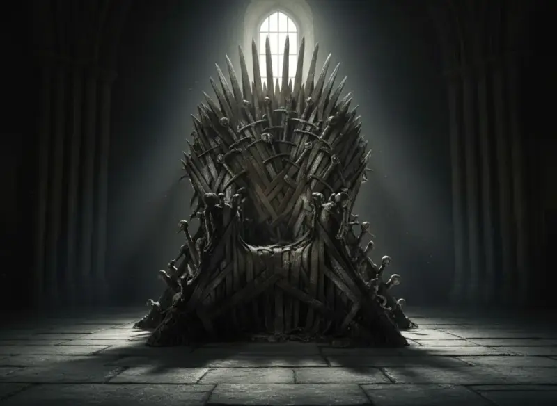 Żelazny Tron - jak niewygodne krzesło stało się globalnym symbolem ambicji i zniszczenia