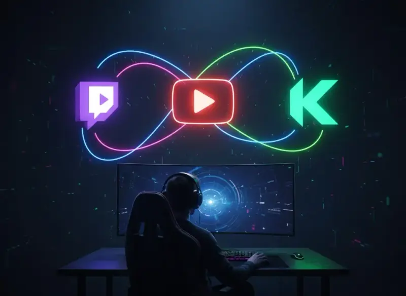 Nowa era streamingu: poznaj różnice między Twitchem, YouTube i Kickiem