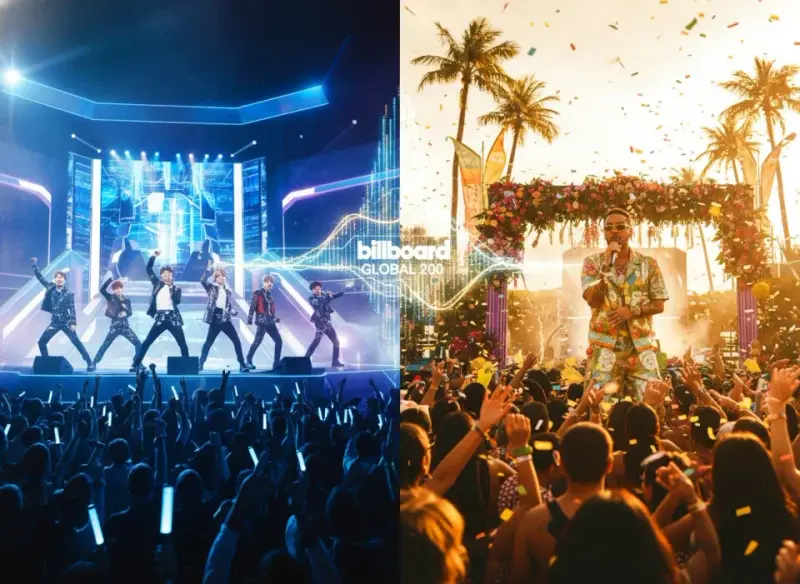 Globalne listy przebojów. Zobacz, jak K-pop i muzyka latynoska zmieniają światowe rankingi