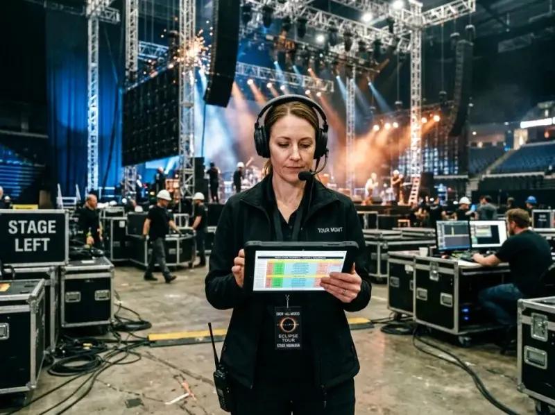 Tour manager od kulis. Jak wygląda logistyka trasy?