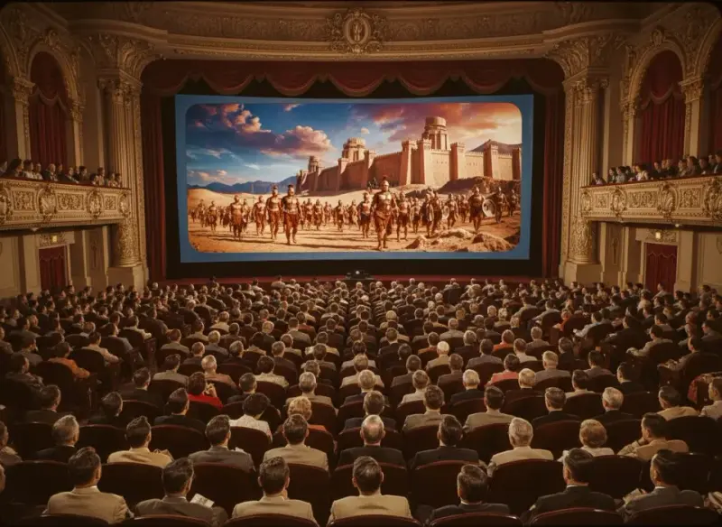 CinemaScope kontra telewizja - jak szeroki ekran uratował kina w latach 50.?