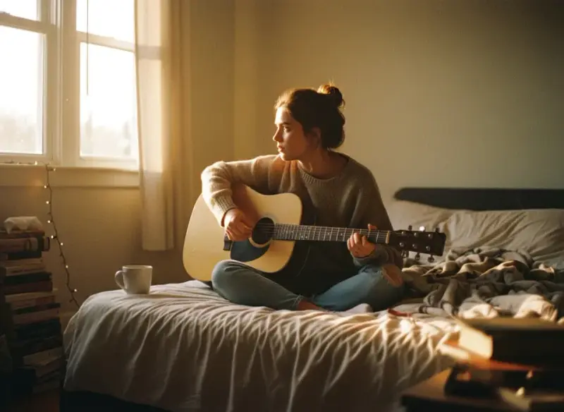 Sad girl acoustic jako mikrogatunek. Odkryj, dlaczego melancholijny folk podbija Spotify i TikToka