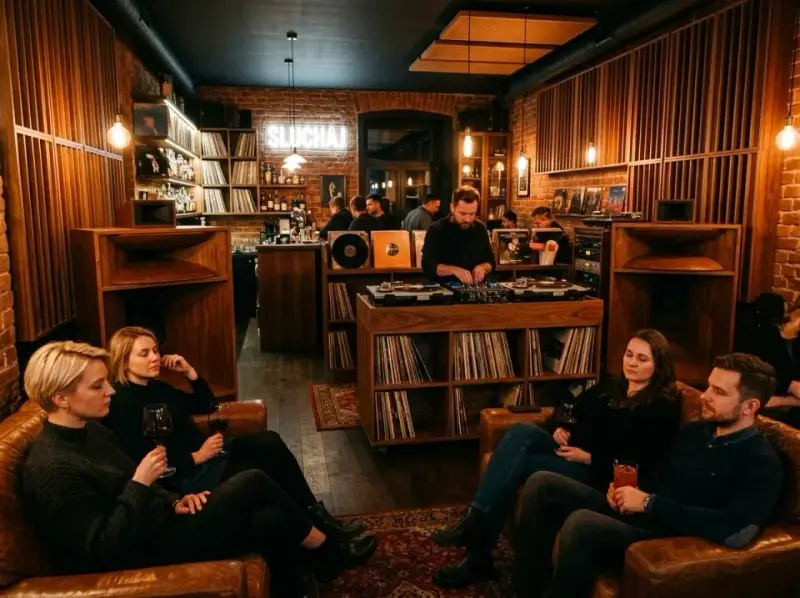 Listening bars w Polsce - nowa kultura słuchania