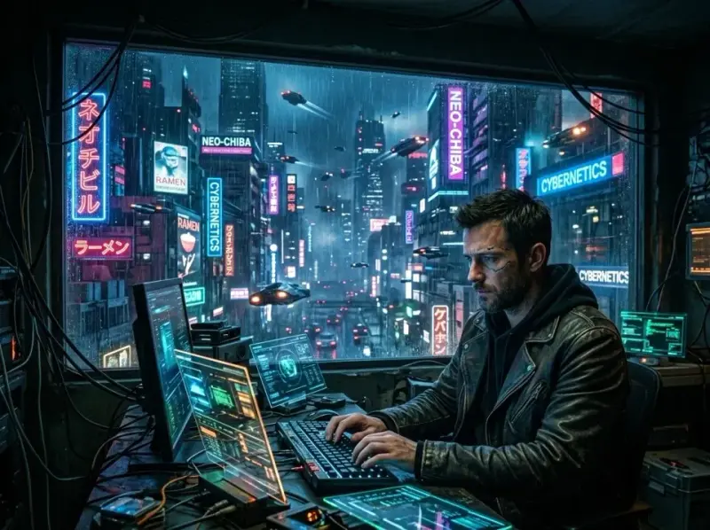 Serial Neuromancer - cyberpunkowa nowość Apple TV+