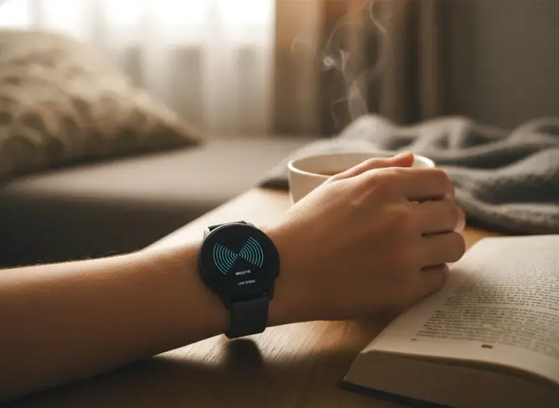 Smartwatche a zdrowie psychiczne. Zobacz, jak technologia noszona pomaga w walce ze stresem.