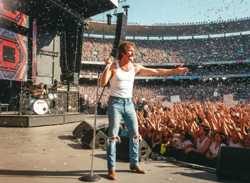 Występ Queen na Live Aid. Poznaj kulisy 20 minut, które na zawsze zmieniły historię koncertów rockowych.
