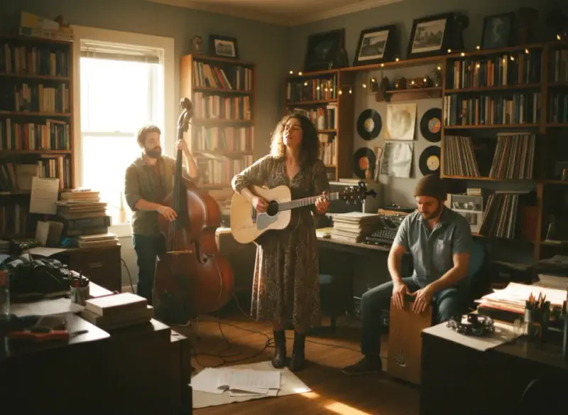 Akustyczne sesje w erze streamingu. Odkryj, dlaczego Tiny Desk Concerts to nowa scena dla artystów indie i folk.
