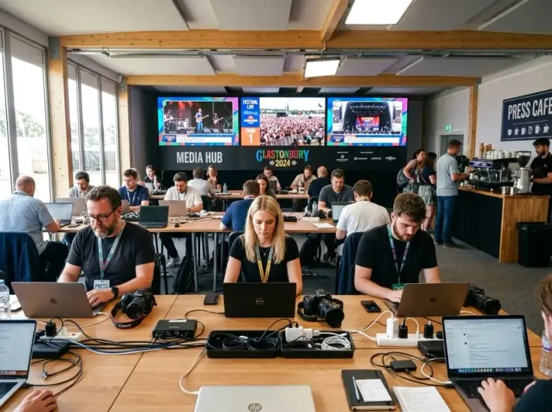 Press room na festiwalach i obsługa mediów od kulis