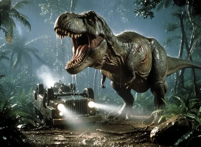 Efekty CGI przed i po 'Parku Jurajskim'. Jak cyfrowe dinozaury zdefiniowały nową erę kina?