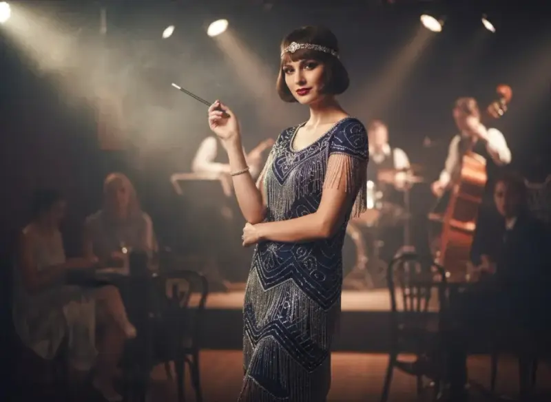 Styl flapperki z lat 20. - jak rewolucja obyczajowa na zawsze zmieniła kobiecą garderobę?