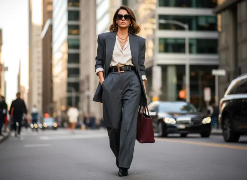 Power dressing w nowoczesnym wydaniu. Zobacz, jak styl lat 80. wraca do biur i na ulice