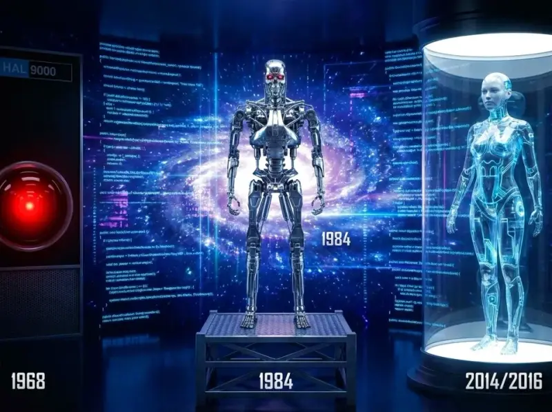 Sztuczna inteligencja w kinie sci-fi. Ewolucja od HAL-a 9000 do dziś