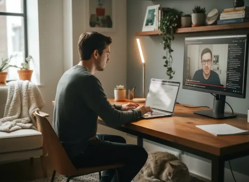 Nowa era pasywnego oglądania - jak YouTube i TikTok stały się ścieżką dźwiękową naszego życia